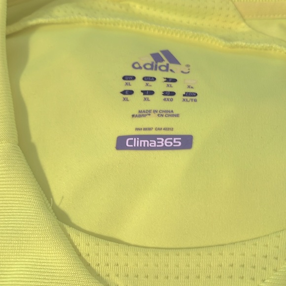 Chelsea 2007/2008 Away Football Jersey Adidas Bright Yellow - Picture 7 of 8